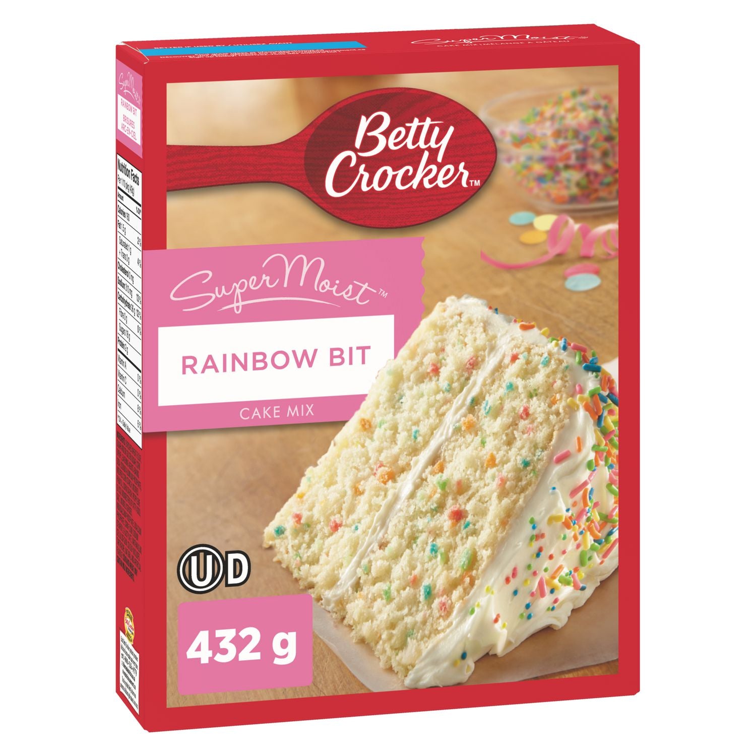 Betty Crocker Rainbow Bit Cake Mix 432g
