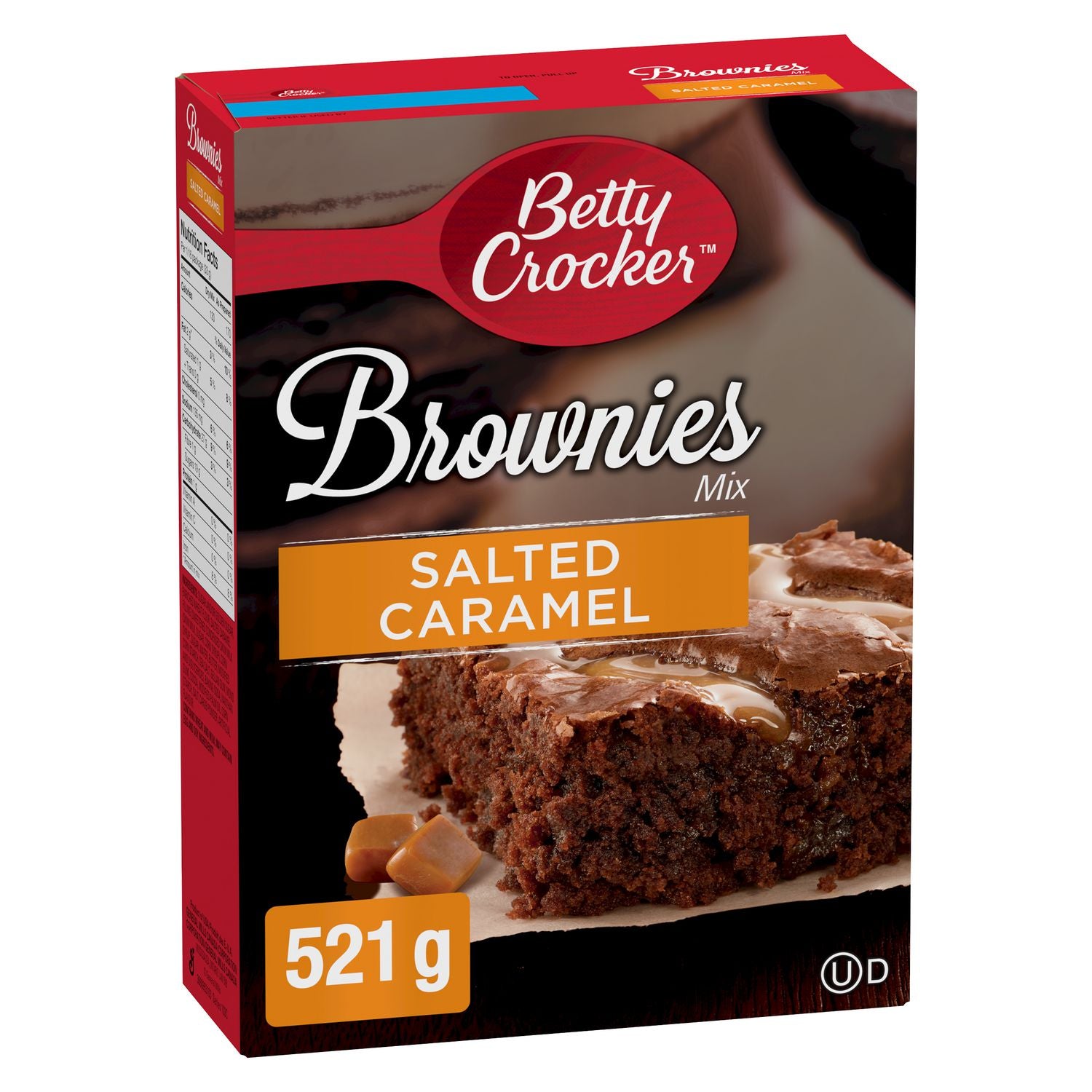 Betty Crocker Salted Caramel Brownies 521g