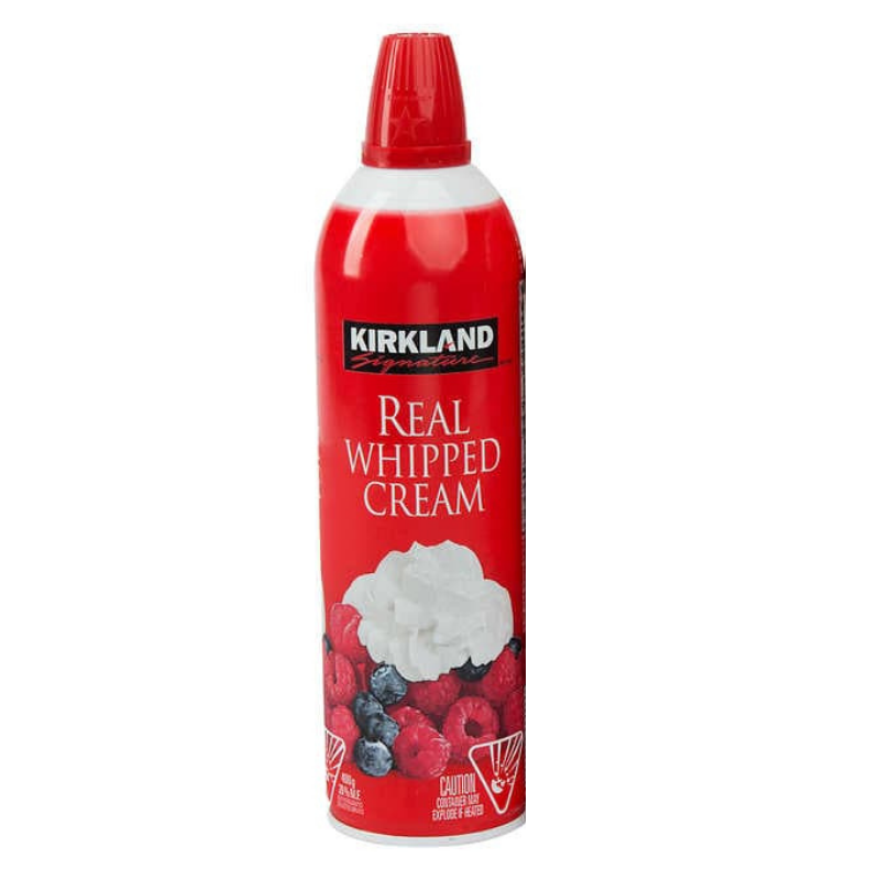 Kirkland Real Whipped Cream Can 400g