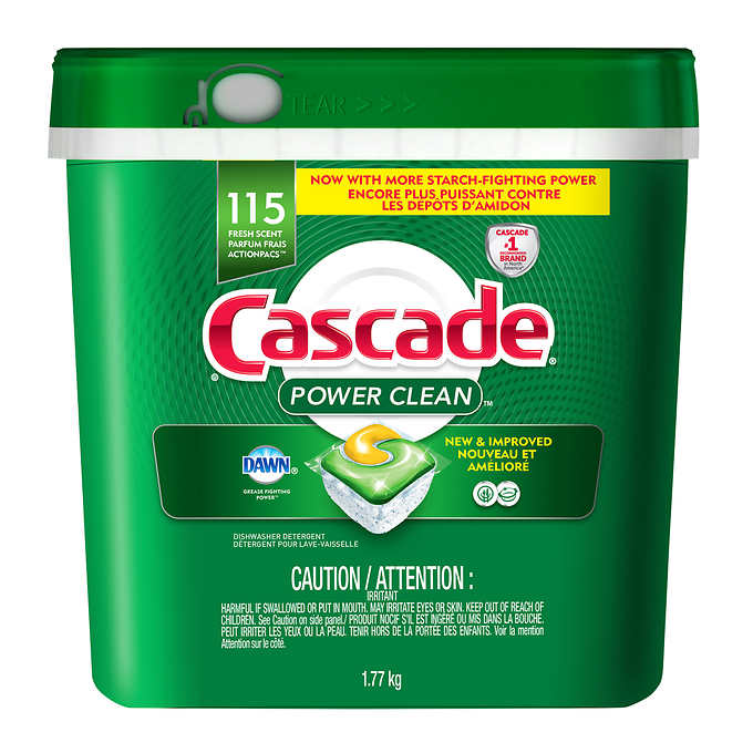 Cascade Power Clean Dishwasher Tabs / 115ct