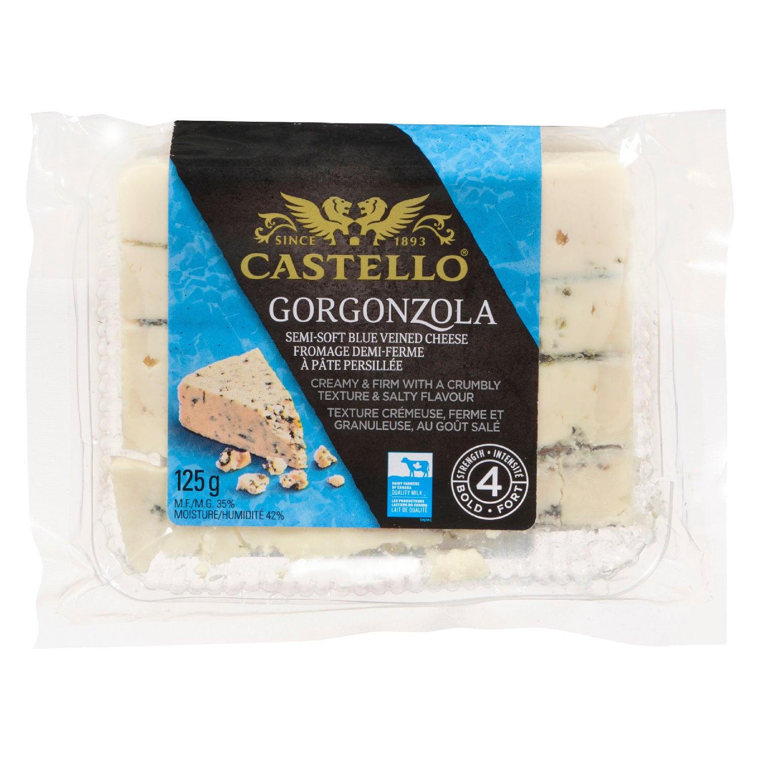 Castello Gorgonzola Cheese Wedge 125g