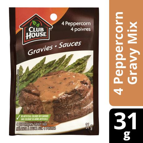 Club House 4 Peppercorn Gravy Mix 31g