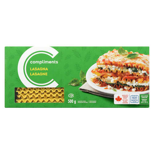 Compliments Lasagna Noodles 500g