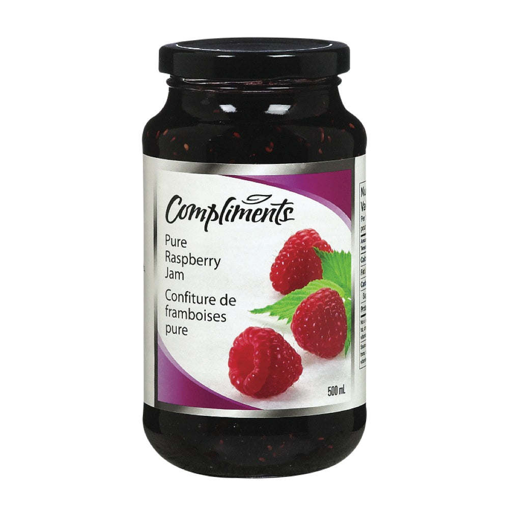 Compliments Pure Raspberry Jam 500ml