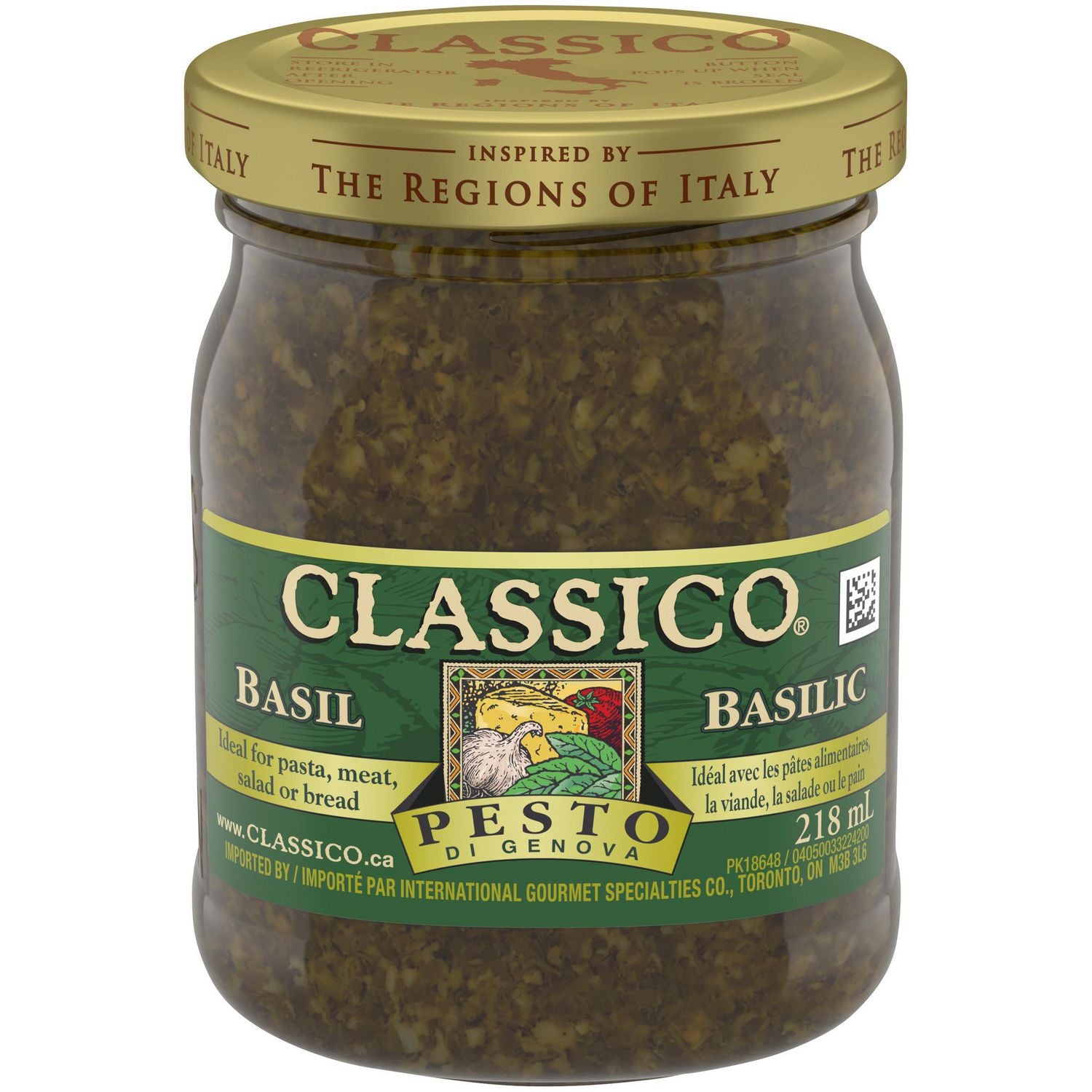 Classico Basil Pesto 218ml