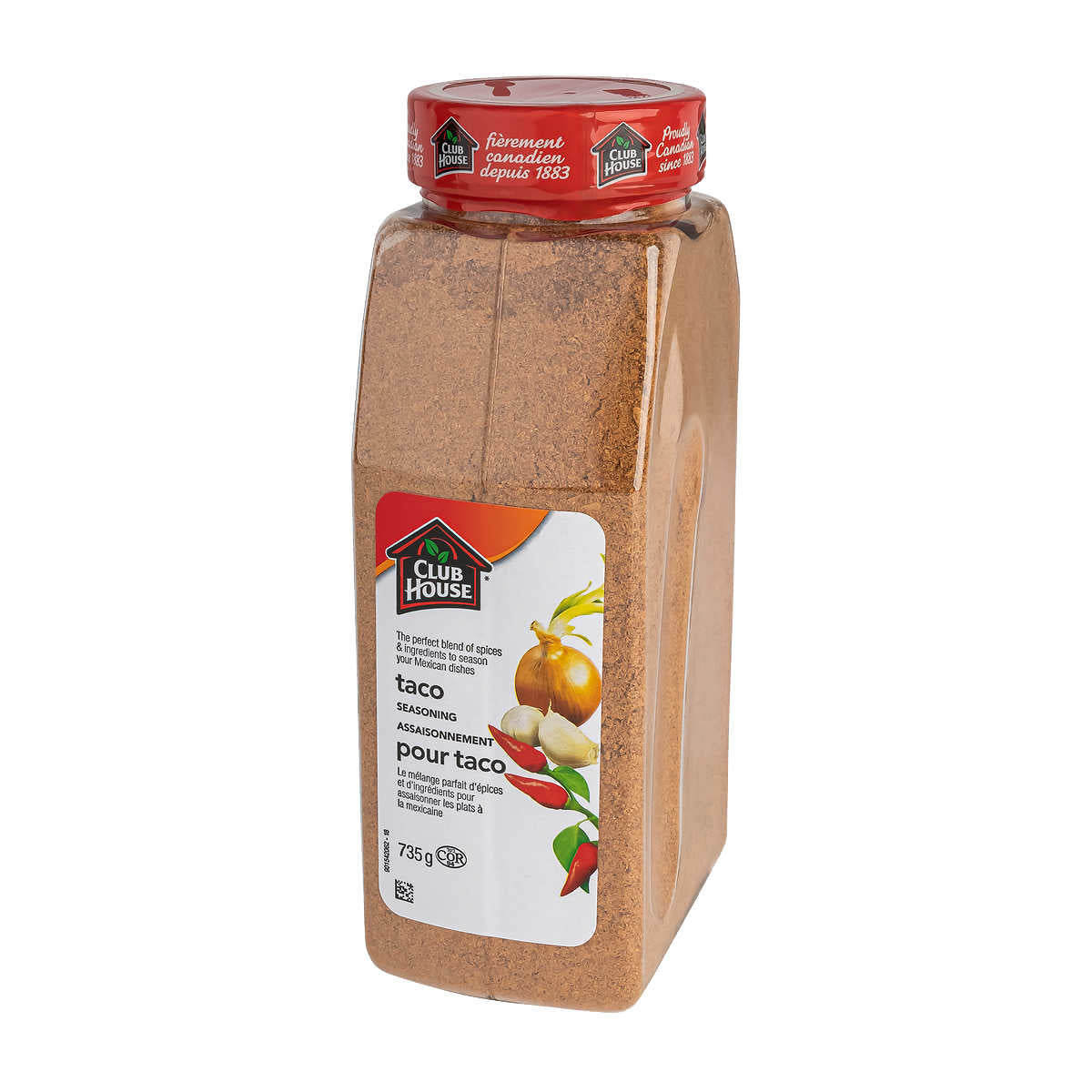Club House Taco Seasoning 735g