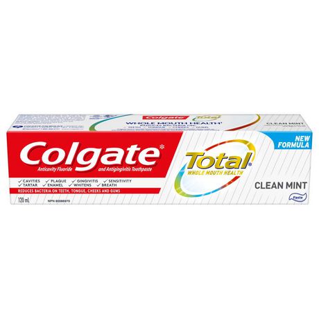 Colgate Clean Mint Toothpaste 120ml x 3ct