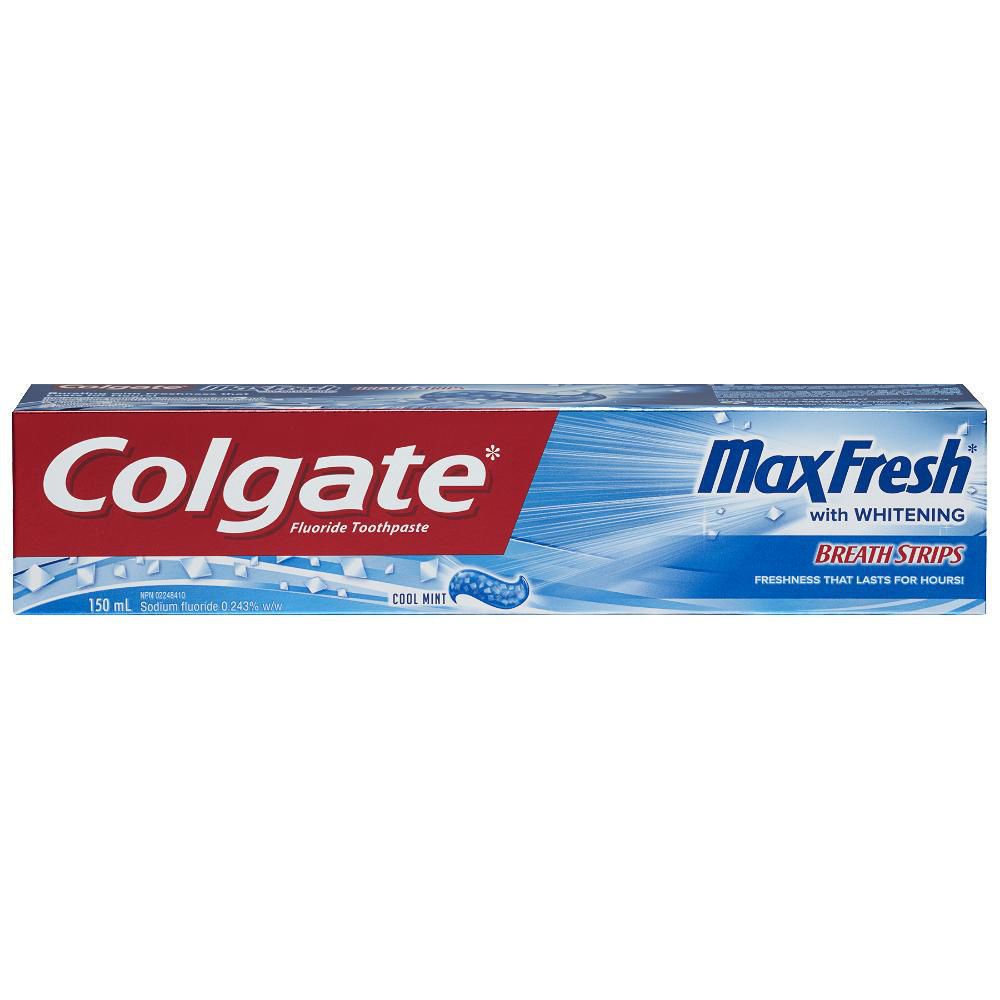 Colgate Max Fresh Clean Mint Toothpaste with Whitening 150ml