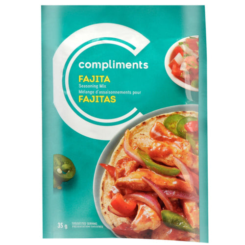 Compliments Fajita Seasoning 35g