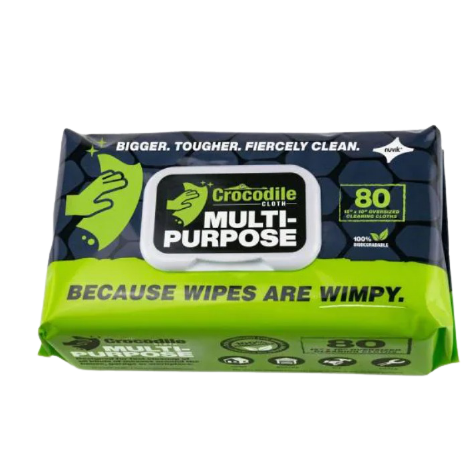 Crocodile Cleaning Cloths 80ct