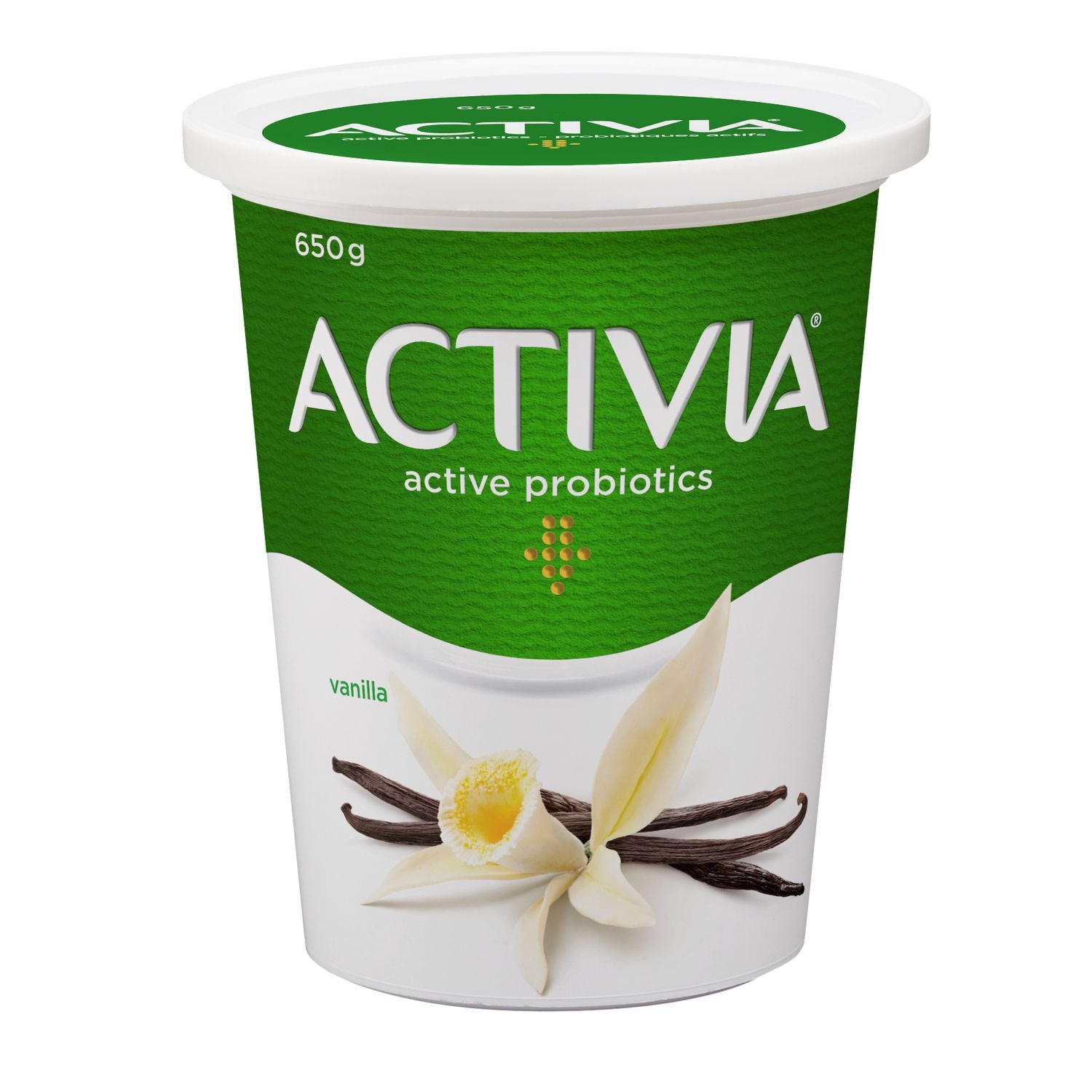 Danone Activia Vanilla Yogurt 650g