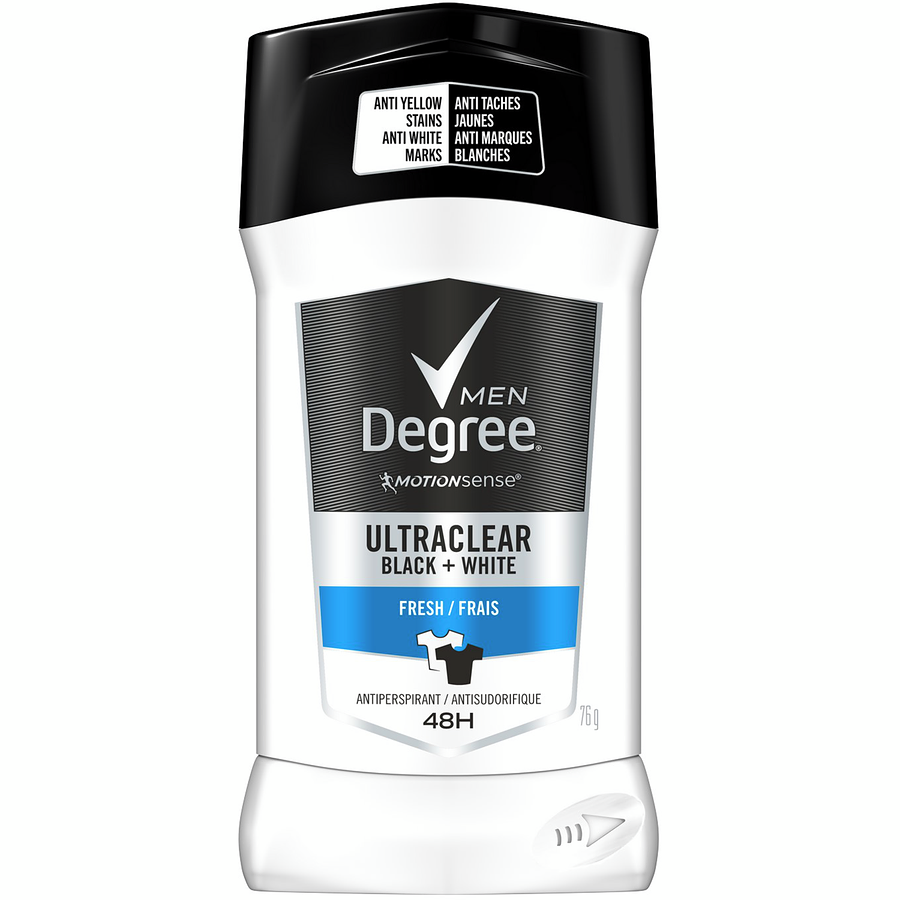Degree Fresh Ultraclear Black & White Men's Deodorant 76g
