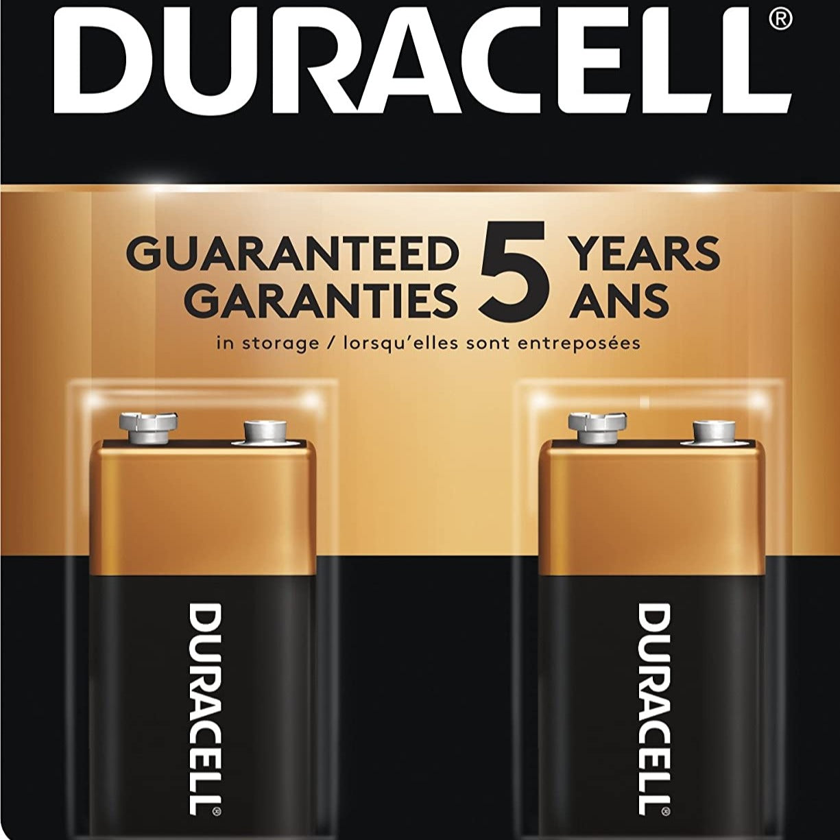 Duracell, 9V Batteries / 2 CT
