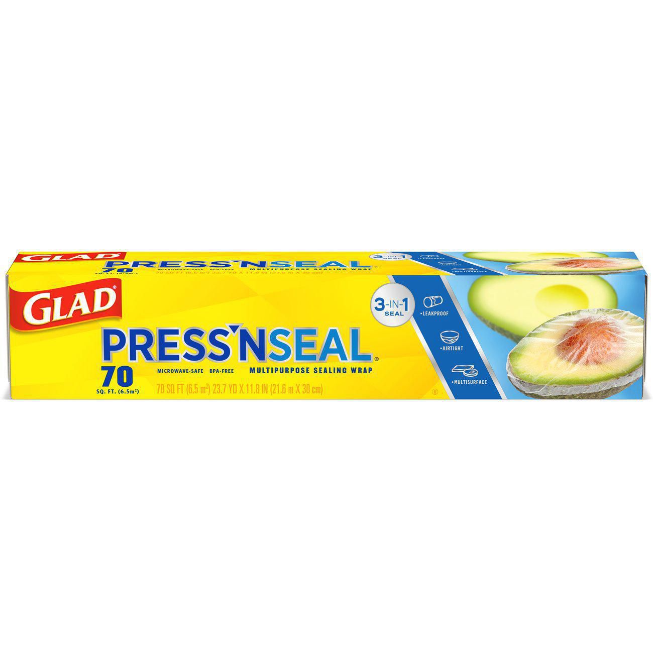 Glad Press-n-Seal Wrap 70sqf