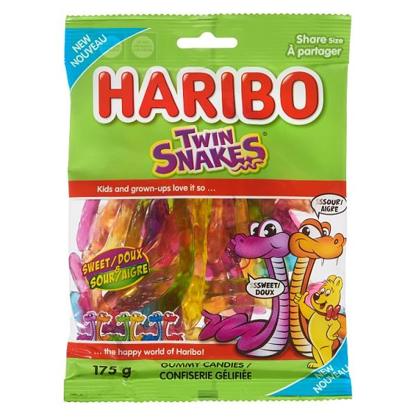 Haribo Twin Snakes 175g