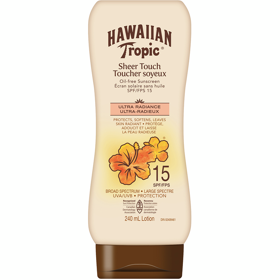 Hawaiian Tropic Sheer Touch+390:478 Ultra Radiance SPF 15 240ml