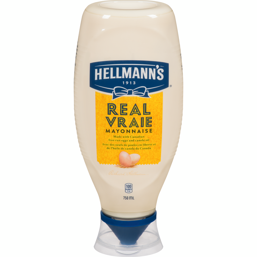 Hellmann's Mayonnaise Squeeze Bottle 750ml
