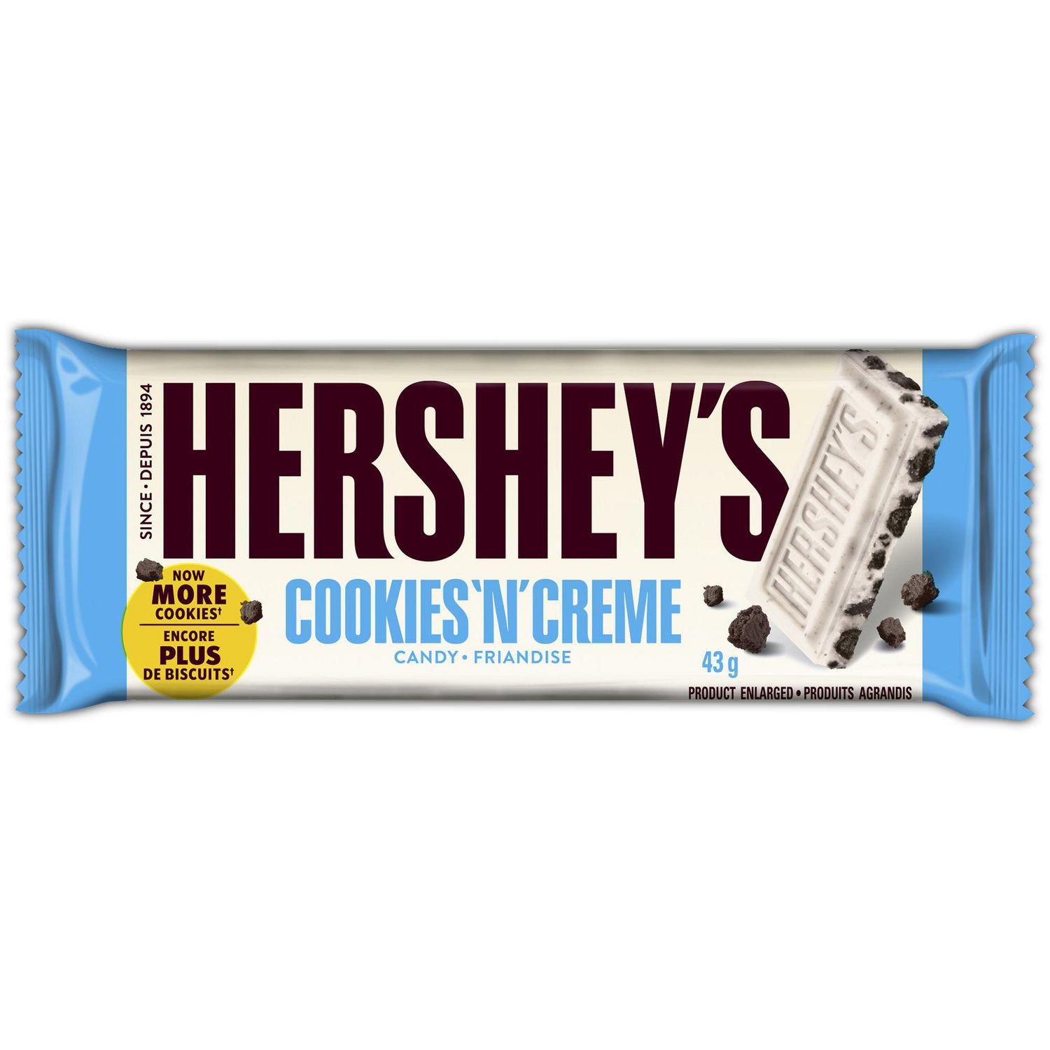 Hershey's Cookies N Creme Bar 43g