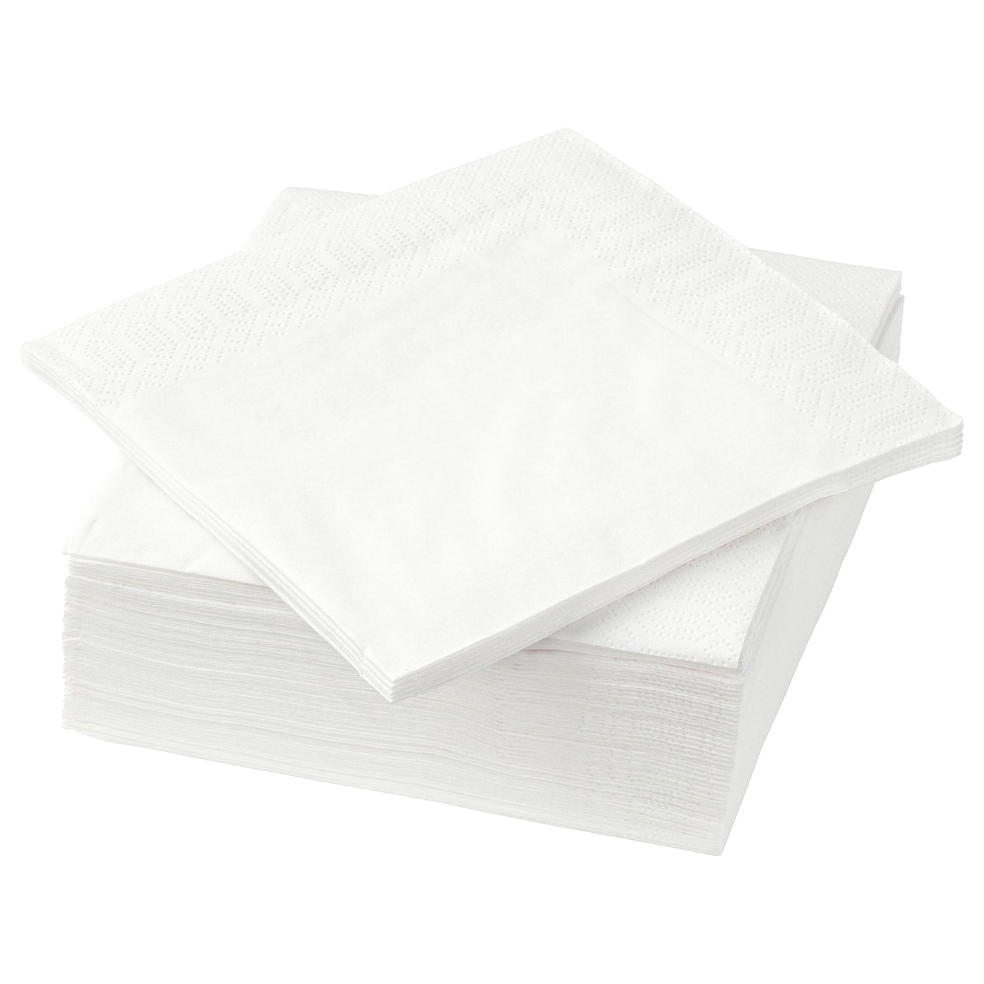Ikea Fantastisk 40x40cm White Dinner Napkins 100ct