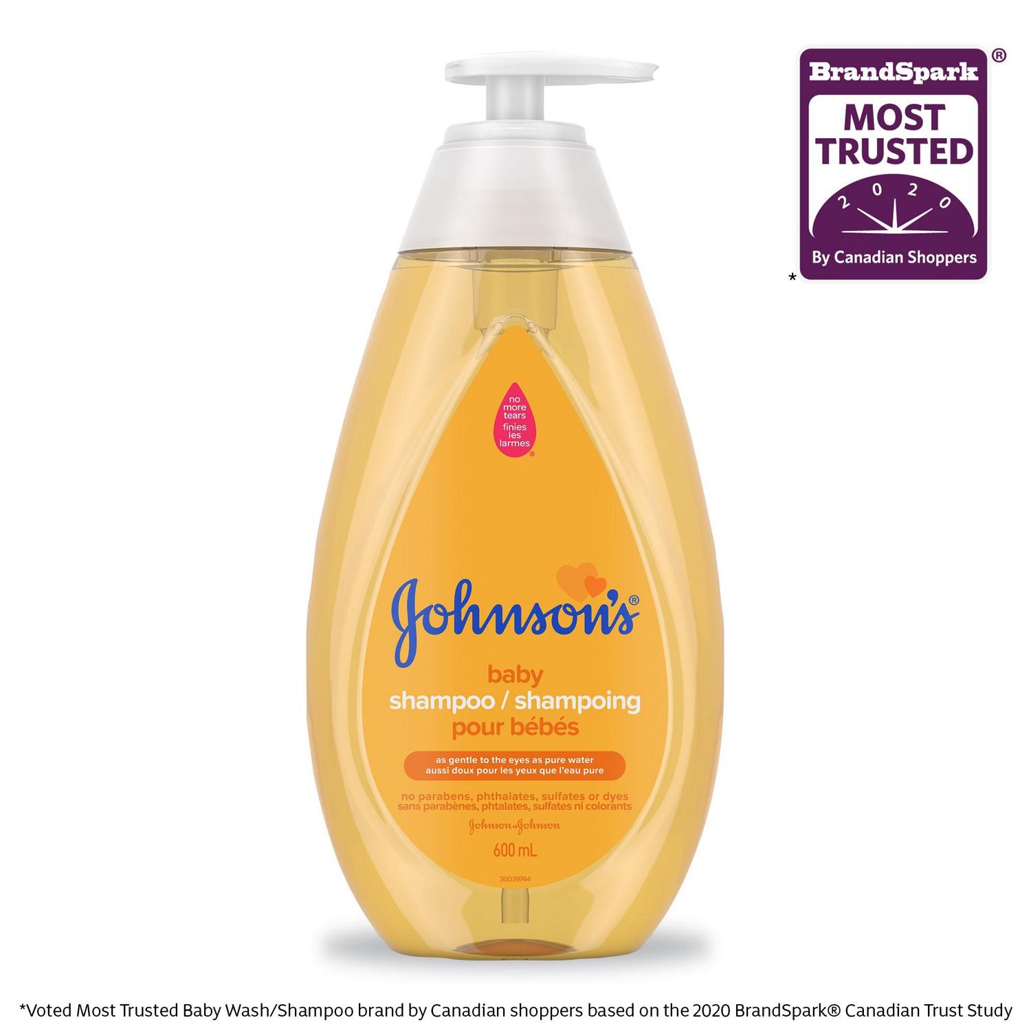 Johnson's Baby Shampoo 600ml