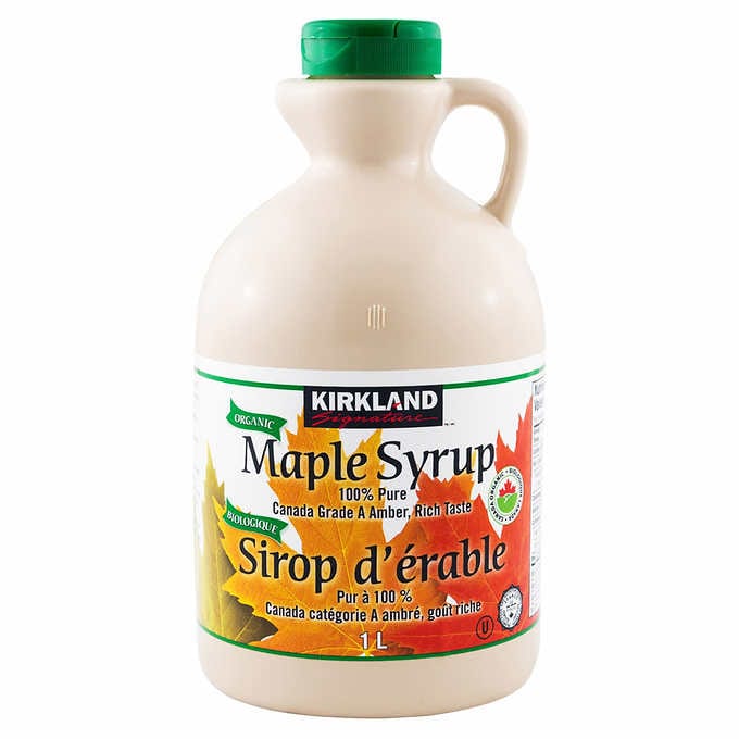 Kirkland Organic Maple Syrup 1L