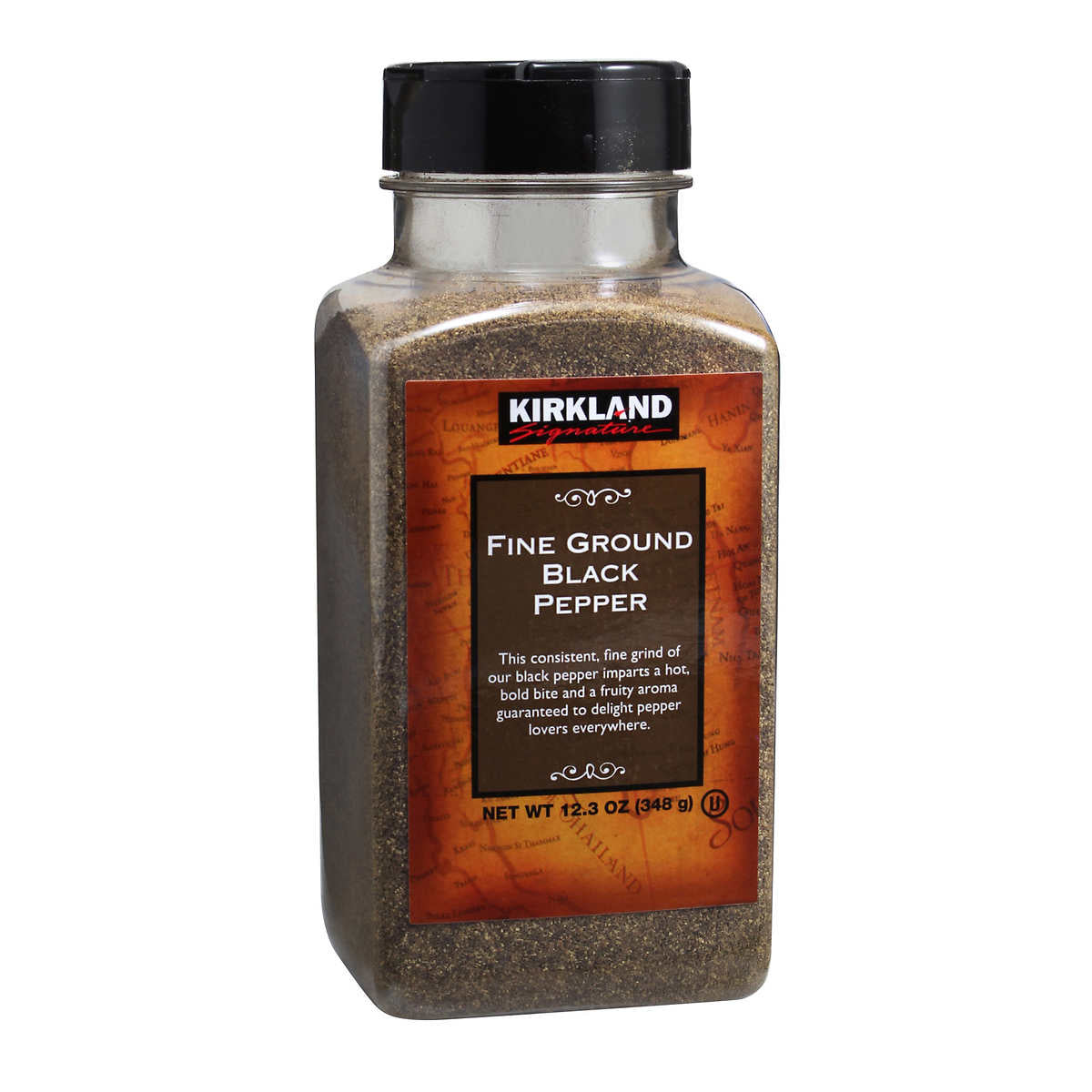 Kirkland Fine Ground Black Pepper 348g