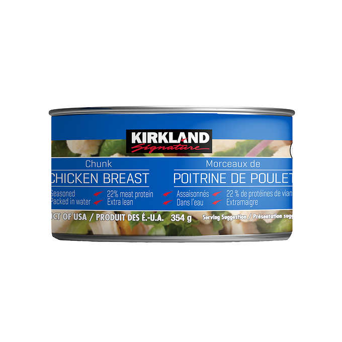 Kirkland Canned Chicken Breast 354g