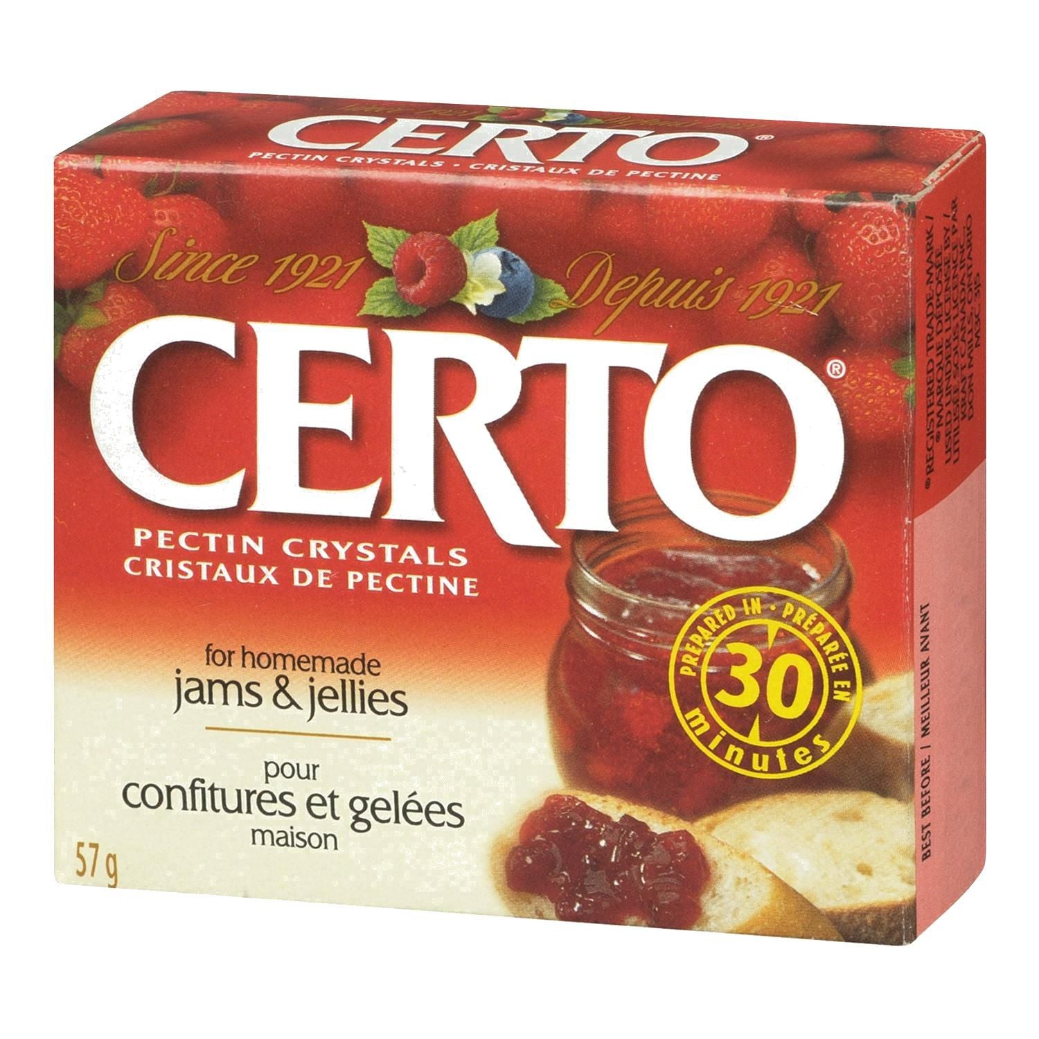 Kraft Certo Pectin Crystals 57g