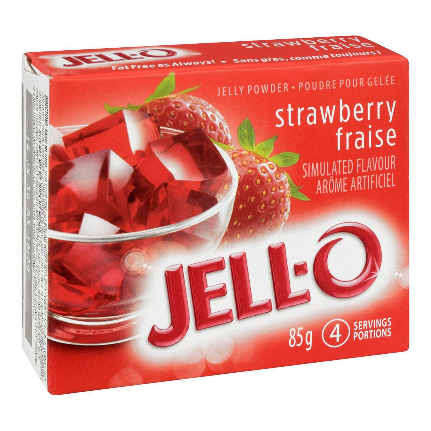 Kraft Strawberry Jelly Powder 85g