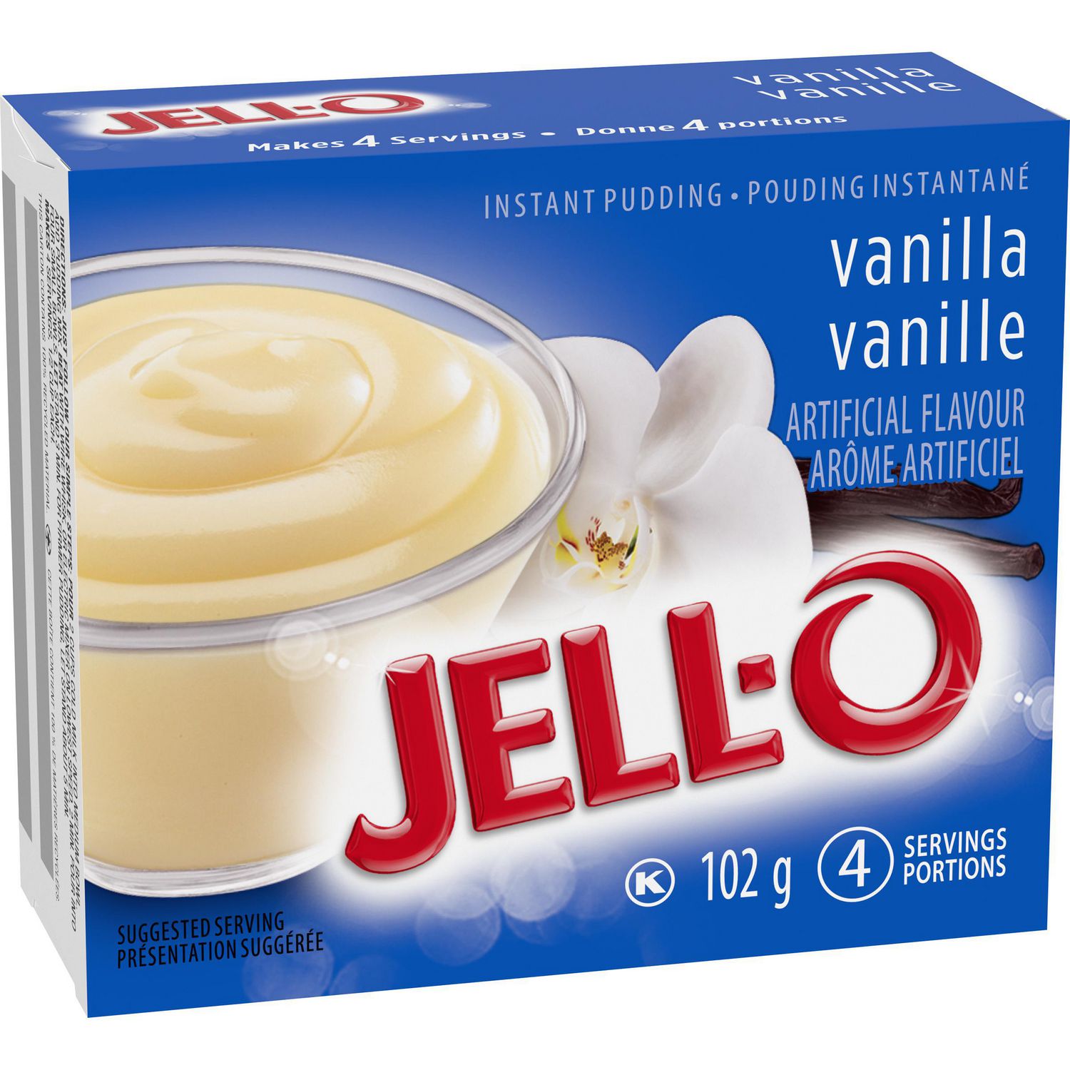 Jell-O Vanilla Instant Pudding 102g