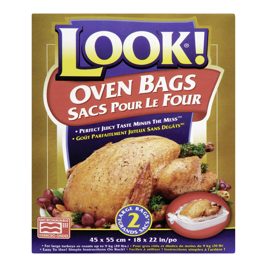 Look Oven Bags/Turkey Size