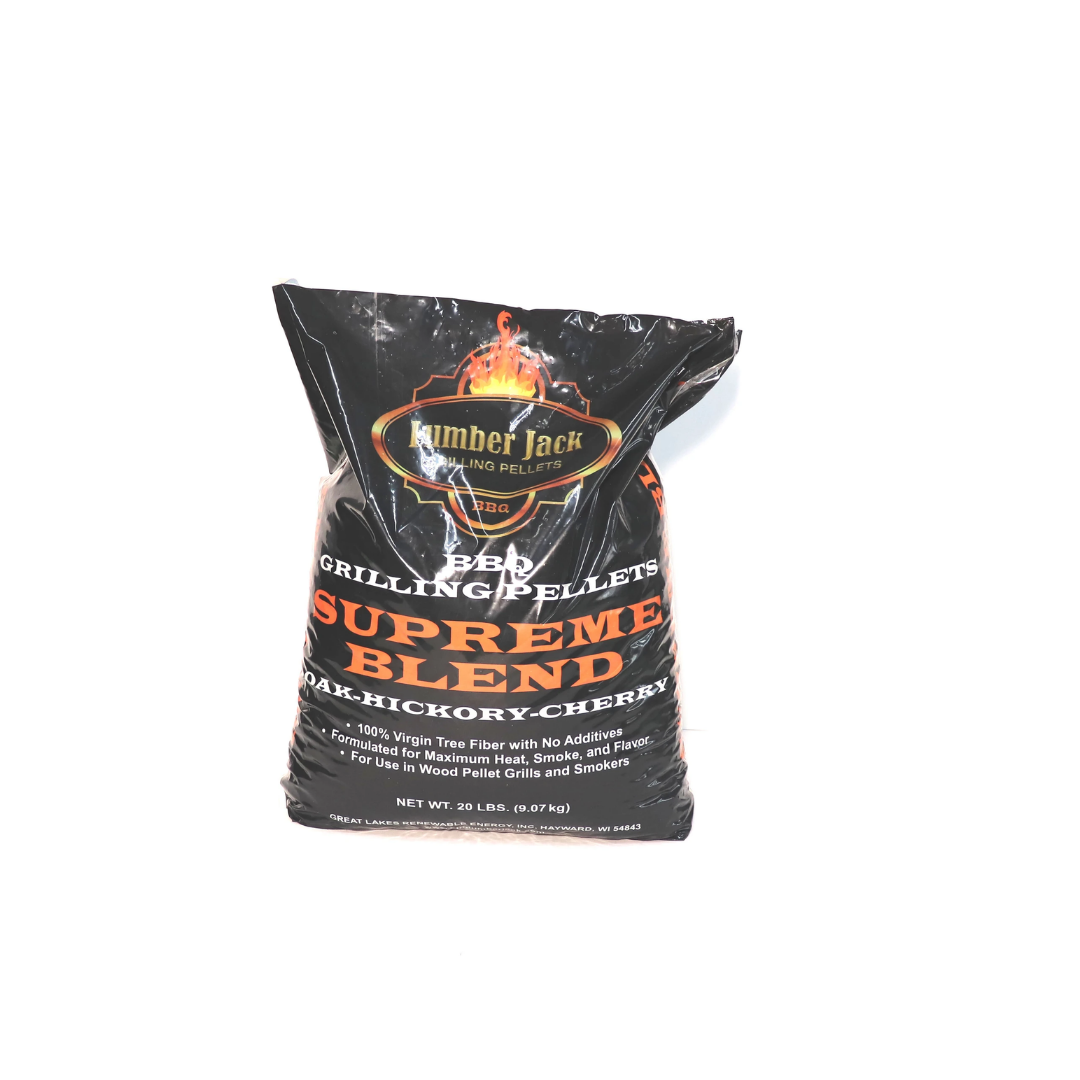 Lumberjack BBQ Grilling Pellets Supreme Blend 20lb