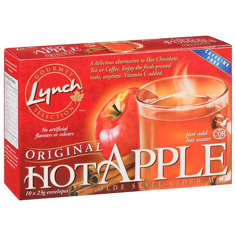 Lynch Hot Apple Cider 23g x 10ct
