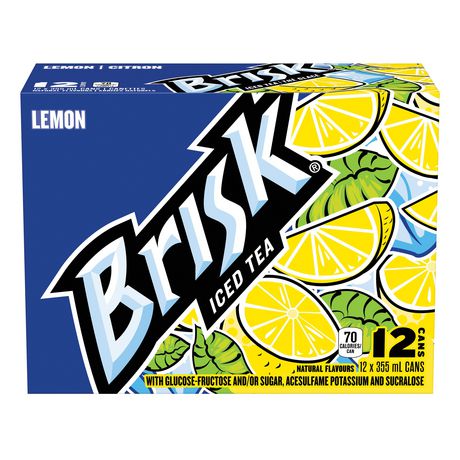 Brisk Lemon Iced Tea 355ml x 12ct