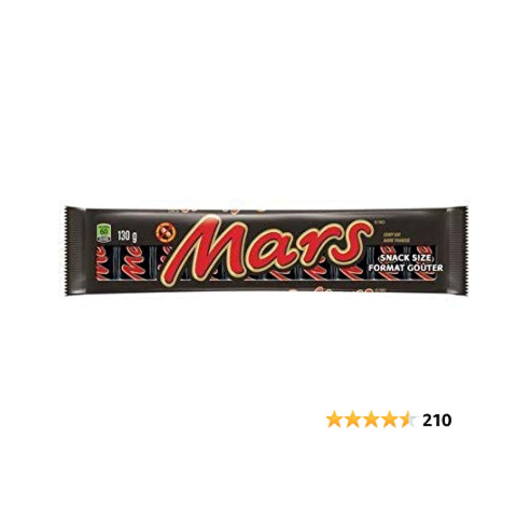 Mars Mini Chocolate Bar 13g x10ct