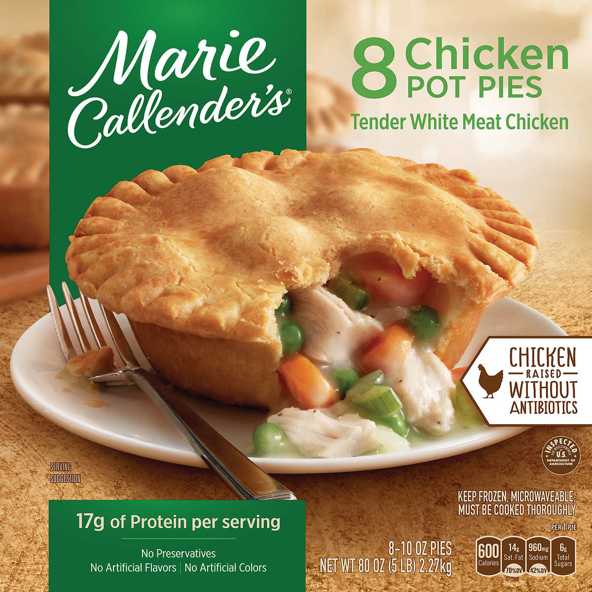 Marie Callender's Chicken Pot Pies 8ct