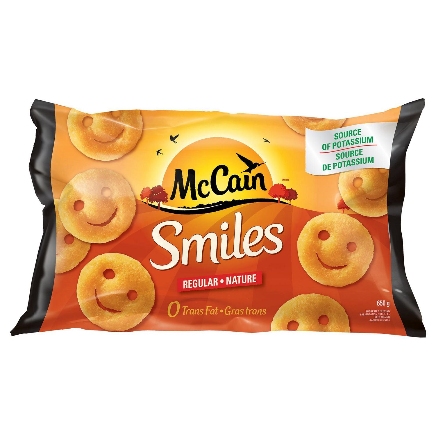 McCain Smiles Fries 650g