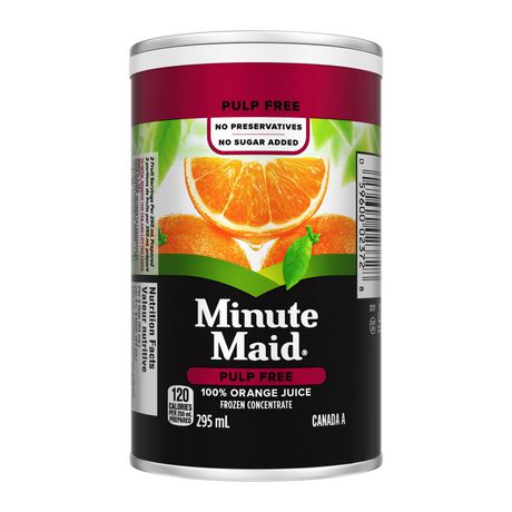 Minute Maid Pulp Free Frozen Orange Juice 295ml