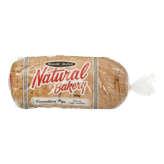 Natural Bakery Canadian Rye Bread 900g