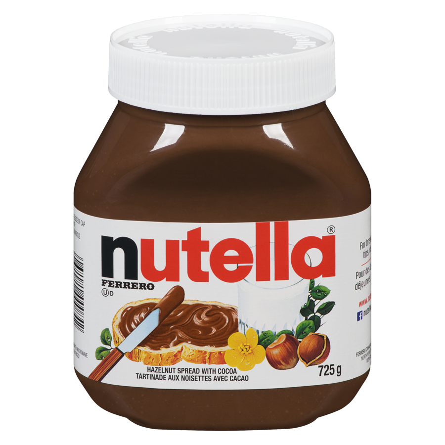 Ferrero Nutella Hazelnut Spread 725g