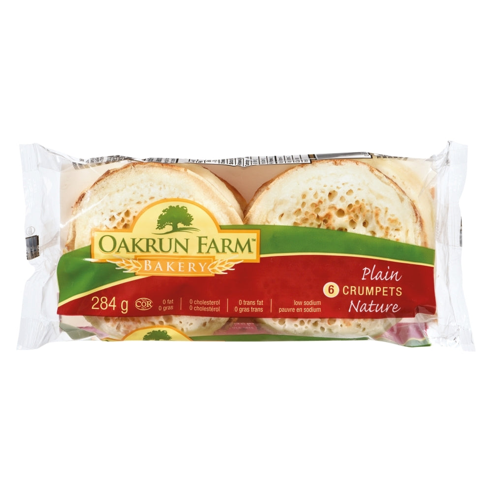 Oak Run Farm Bakery Plain Crumpets 6pk