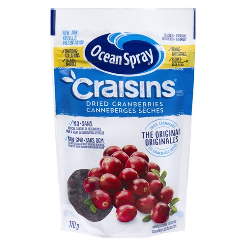 Ocean Spray Sweetened Dried Cranberries 170g