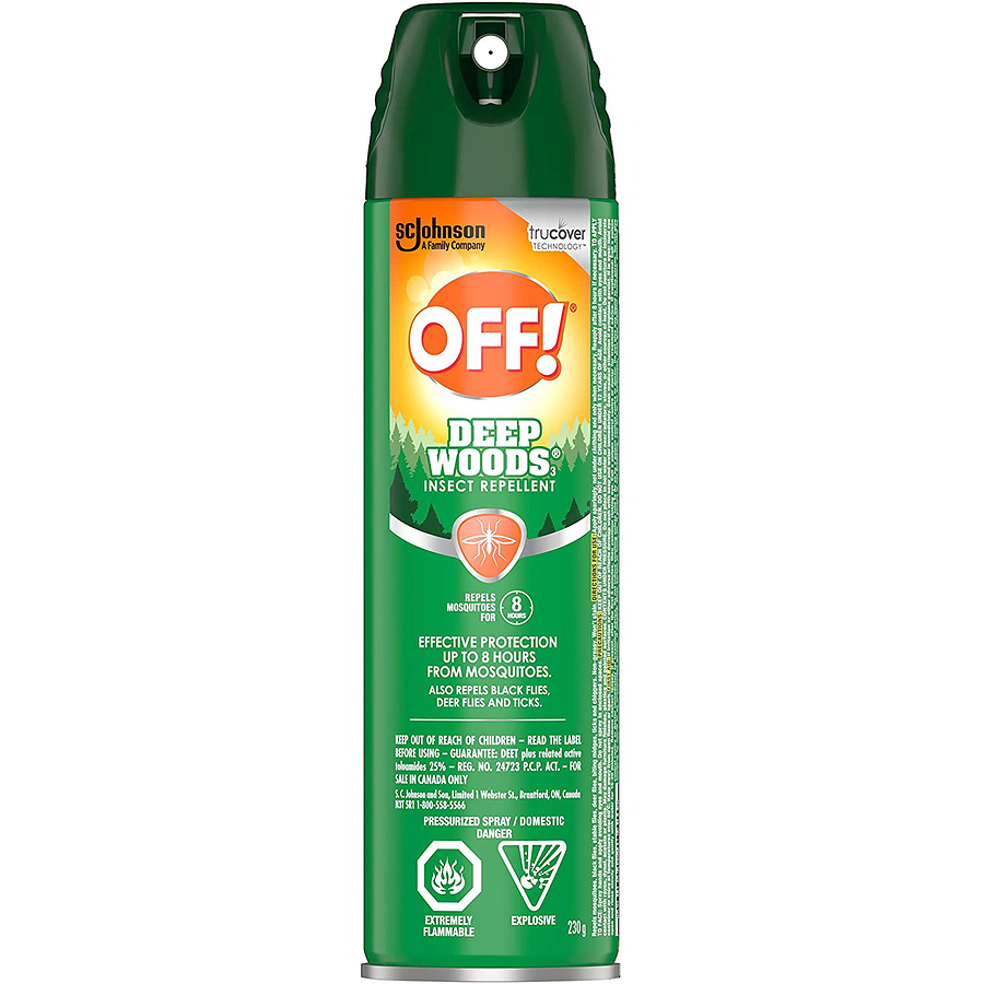 OFF Deep Woods Mosquito Insect Repellent Spray 230g