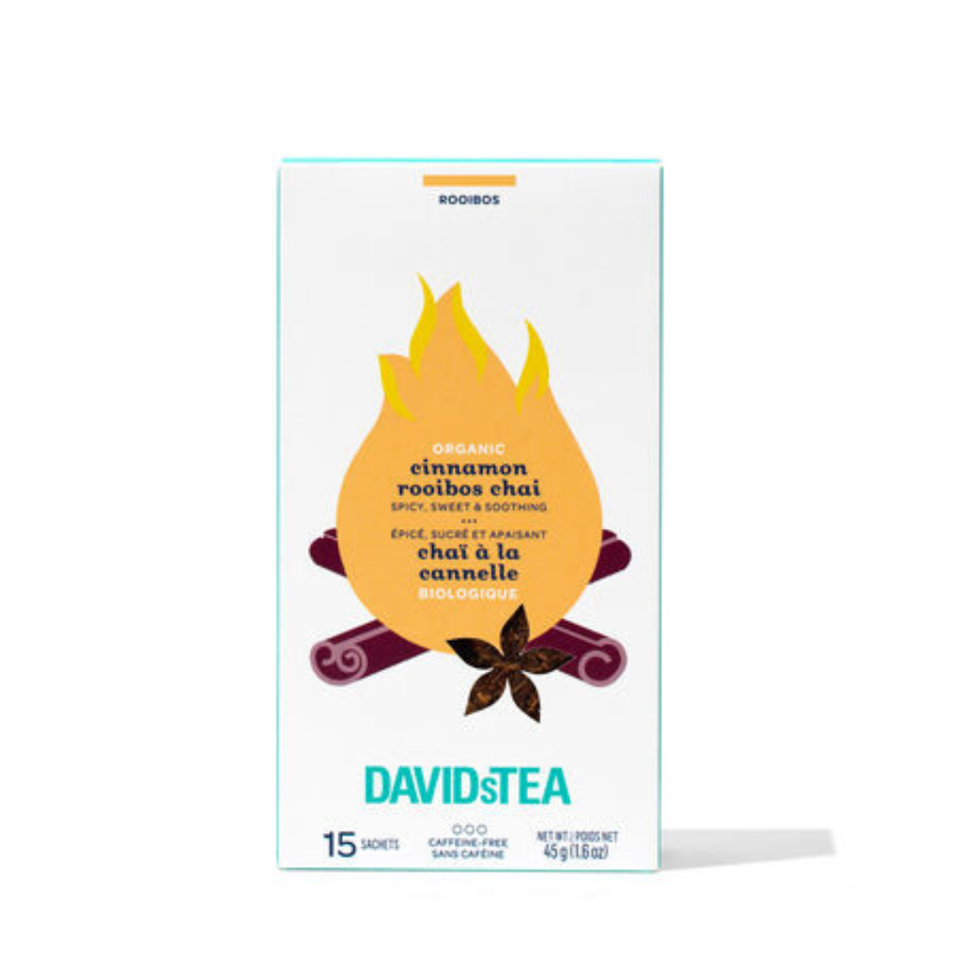 David's Tea Cinnamon Rooibos Chai 24g x 12ct