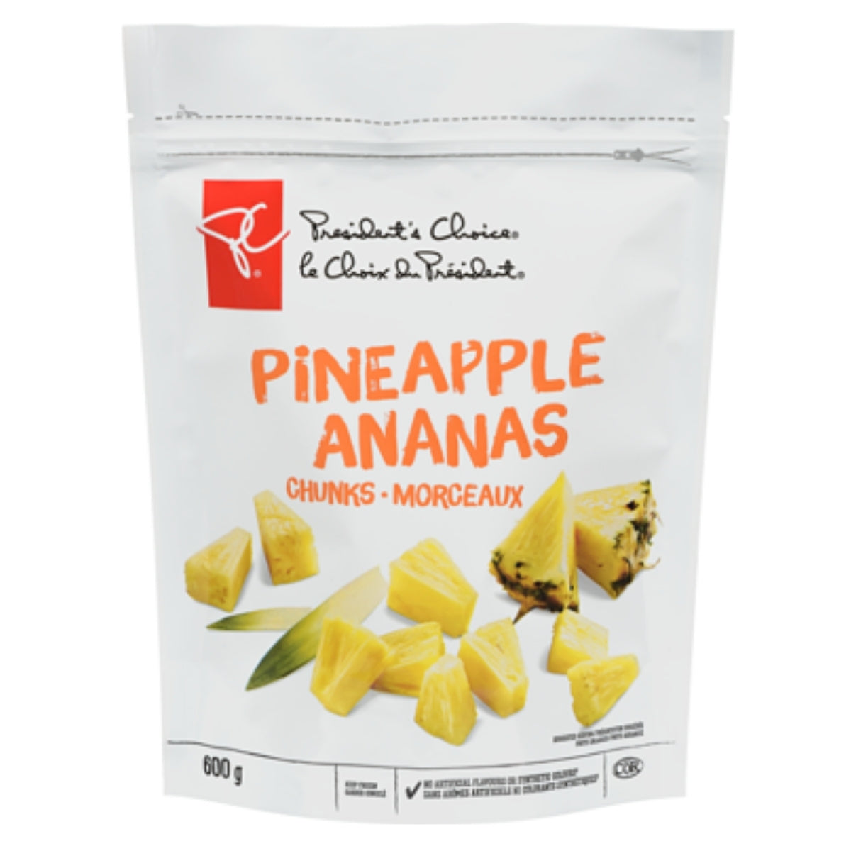 PC Frozen Pineapple Chunks 600g