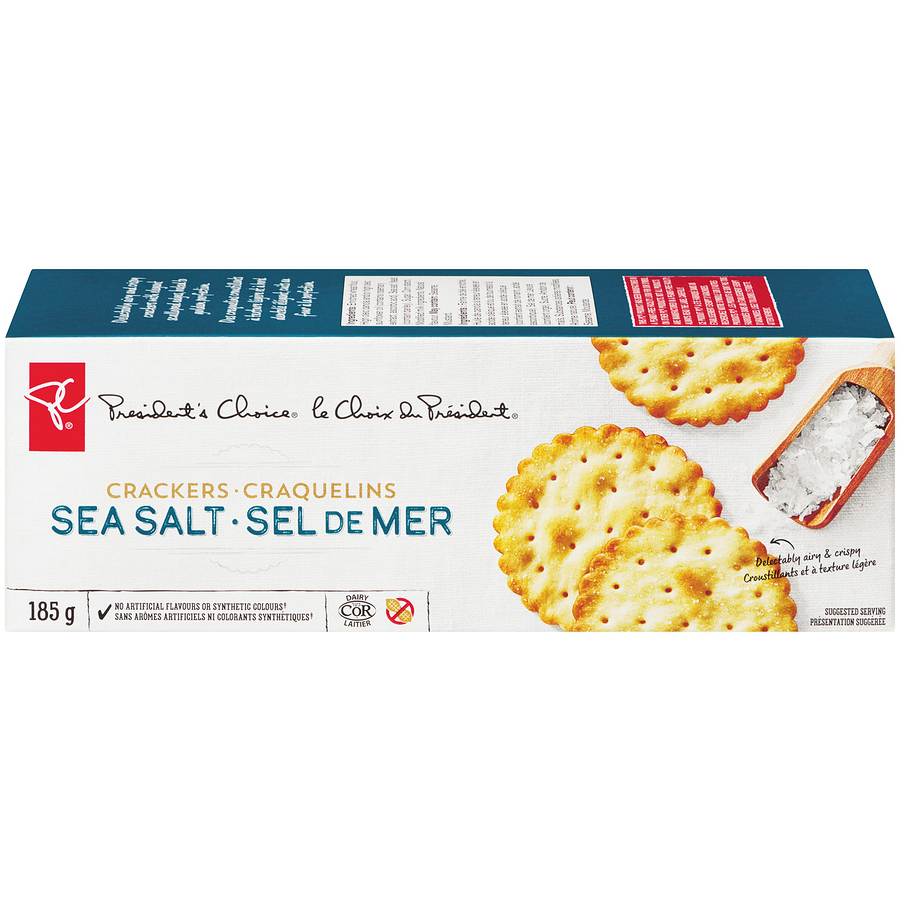 PC Sea Salt Crackers 185g