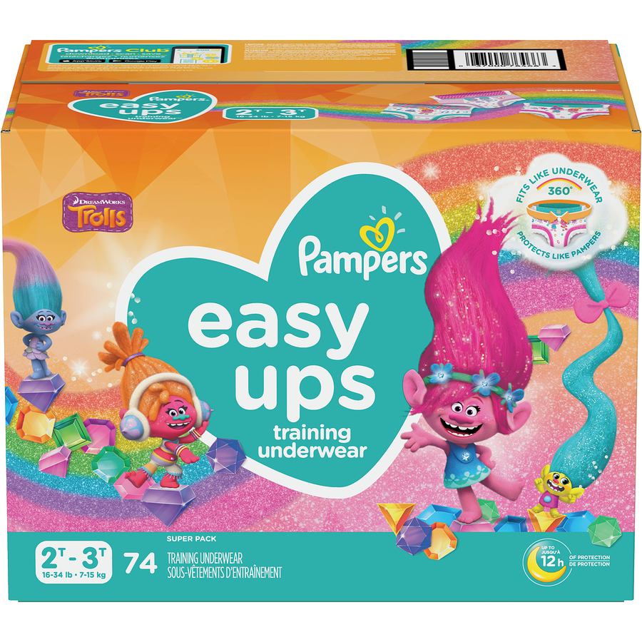 Pampers Easy Ups 2T-3T Training Underwear 112ct