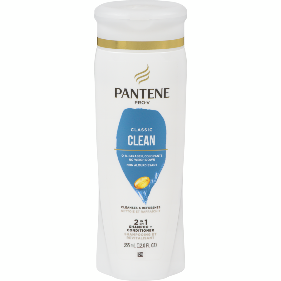 Pantene Pro-V Classic Clean 2-in-1 Shampoo & Conditioner 355ml