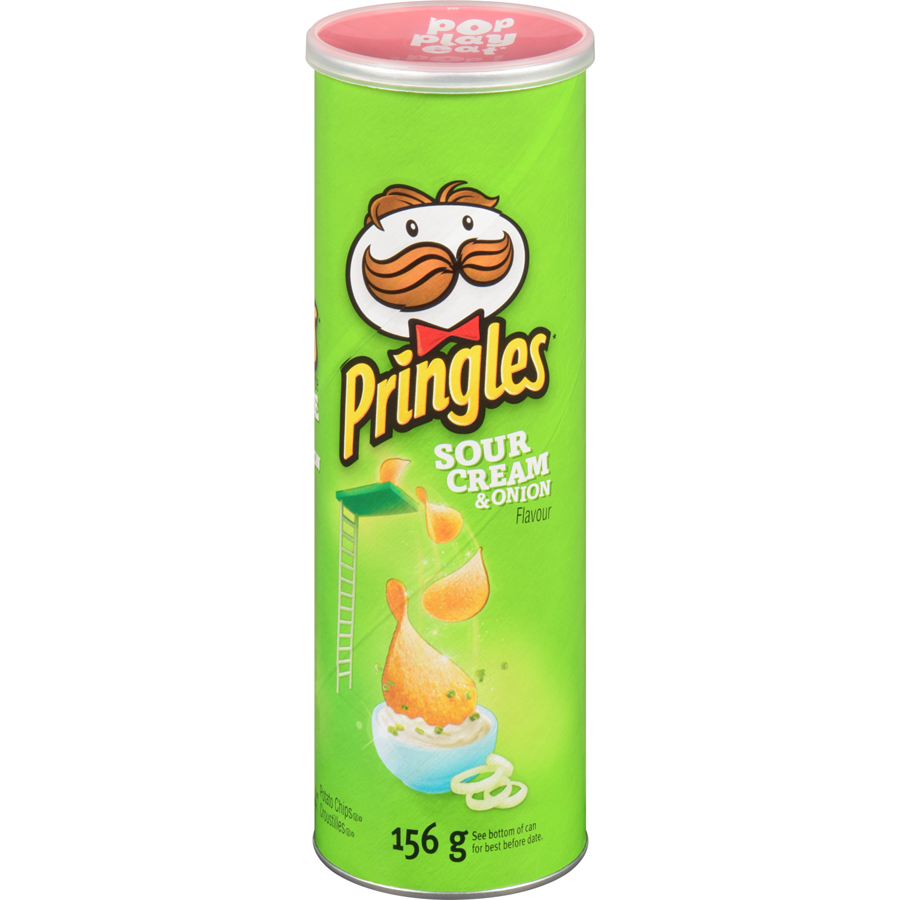 Pringles Sour Cream & Onion 156g