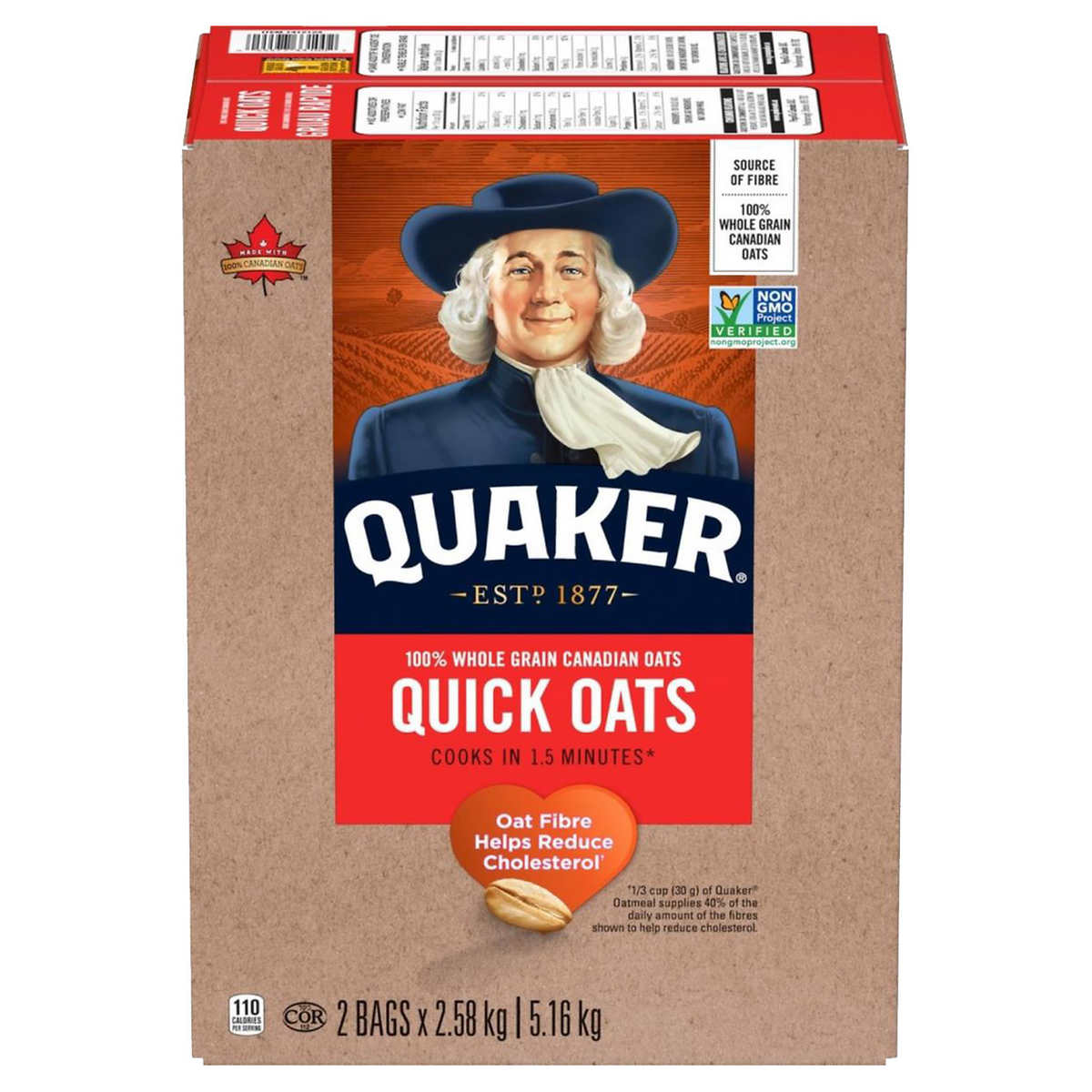 Quaker Quick Oats 2.5kg